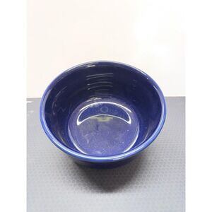 Fiesta Cobalt Blue Gusto Bowl Homer Laughlin Company (HLC) Ceramic Dish Kitchen